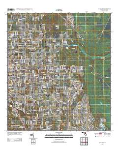 Ocala East 2012 topographic map thumbnail