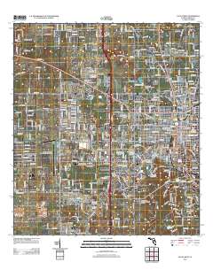 Ocala West 2012 topographic map thumbnail