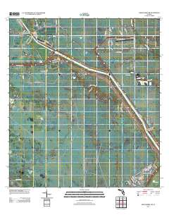 Okeechobee NW 2012 topographic map thumbnail