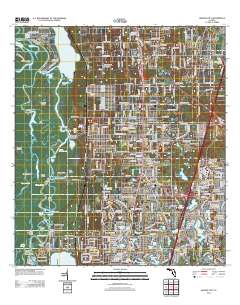 Orange City 2012 topographic map thumbnail