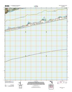 Oriole Beach 2012 topographic map thumbnail
