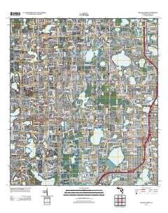 Orlando West 2012 topographic map thumbnail