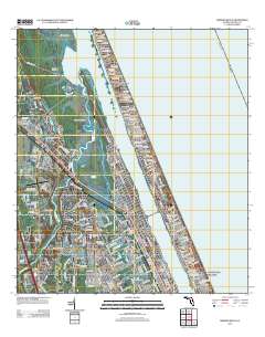 Ormond Beach 2012 topographic map thumbnail