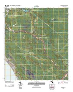 Overstreet 2012 topographic map thumbnail