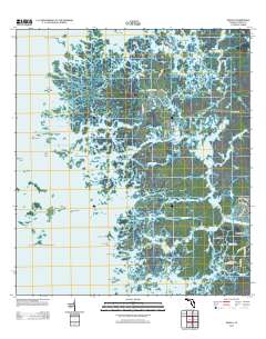 Ozello 2012 topographic map preview