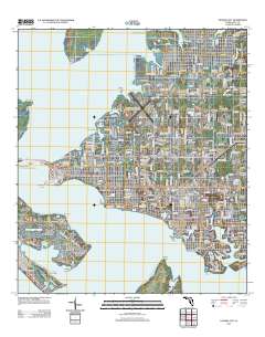 Panama City 2012 topographic map thumbnail