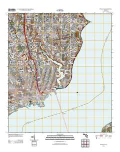 Pensacola 2012 topographic map thumbnail