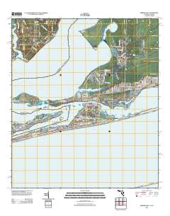 Perdido Bay 2012 topographic map thumbnail