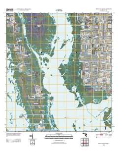 Pine Island Center 2012 topographic map thumbnail