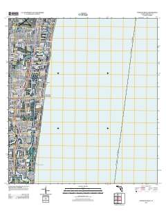 Pompano Beach 2012 topographic map thumbnail