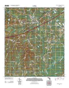 Ponce de Leon 2012 topographic map thumbnail