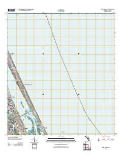 Port Orange 2012 topographic map thumbnail
