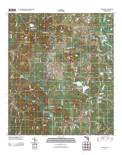 Prosperity 2012 topographic map thumbnail