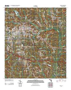 Quincy 2012 topographic map thumbnail