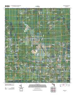 Raiford 2012 topographic map thumbnail