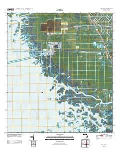 Red Level 2012 topographic map thumbnail