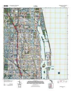 Riviera Beach 2012 topographic map thumbnail