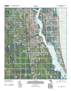 Saint Augustine Beach 2012 topographic map thumbnail