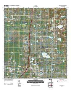 San Antonio 2012 topographic map thumbnail