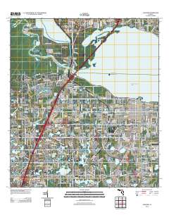 Sanford 2012 topographic map thumbnail
