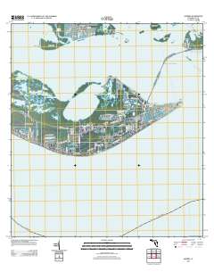 Sanibel 2012 topographic map thumbnail
