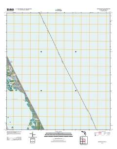 Sebastian NW 2012 topographic map thumbnail