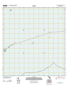 Sevenmile Bridge 2012 topographic map thumbnail