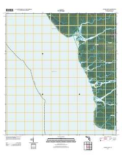 Shark Point 2012 topographic map thumbnail