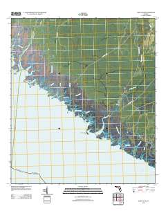 Snipe Island 2012 topographic map thumbnail