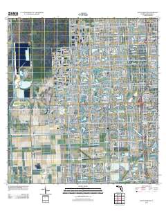 South Miami NW 2012 topographic map thumbnail