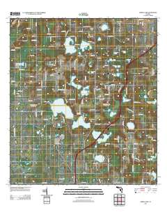 Spring Lake 2012 topographic map thumbnail
