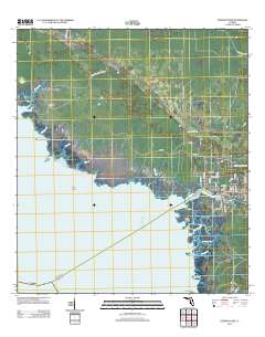 Steinhatchee 2012 topographic map thumbnail