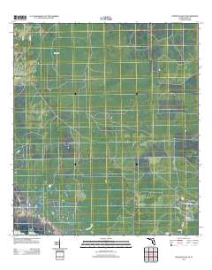 Steinhatchee SE 2012 topographic map thumbnail