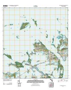 Sugarloaf Key 2012 topographic map thumbnail