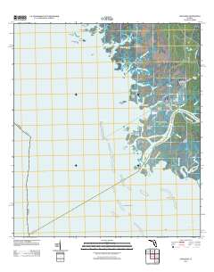 Suwannee 2012 topographic map thumbnail