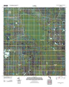 Telegraph Swamp 2012 topographic map thumbnail