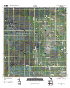 Telegraph Swamp SE 2012 topographic map thumbnail