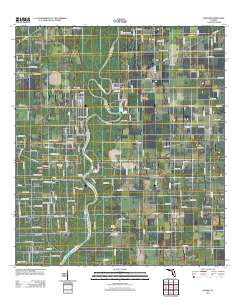 Wannee 2012 topographic map thumbnail