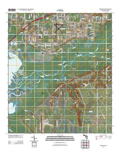 Ward Basin 2012 topographic map thumbnail