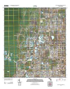 Weeki Wachee Spring 2012 topographic map thumbnail