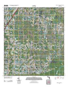 Wesley Chapel 2012 topographic map thumbnail