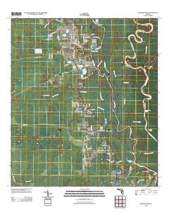 Wewahitchka 2012 topographic map thumbnail