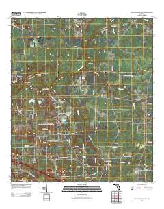 White Springs East 2012 topographic map thumbnail