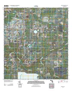 Wimauma 2012 topographic map thumbnail