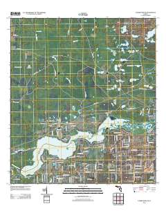 Yankeetown SE 2012 topographic map thumbnail