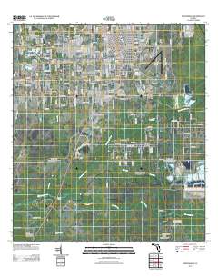 Zephyrhills 2012 topographic map thumbnail