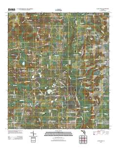 Altha West 2012 topographic map thumbnail