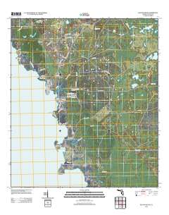 Keaton Beach 2012 topographic map thumbnail
