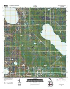Lake Arbuckle 2012 topographic map thumbnail