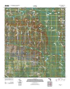 Redbay 2012 topographic map thumbnail